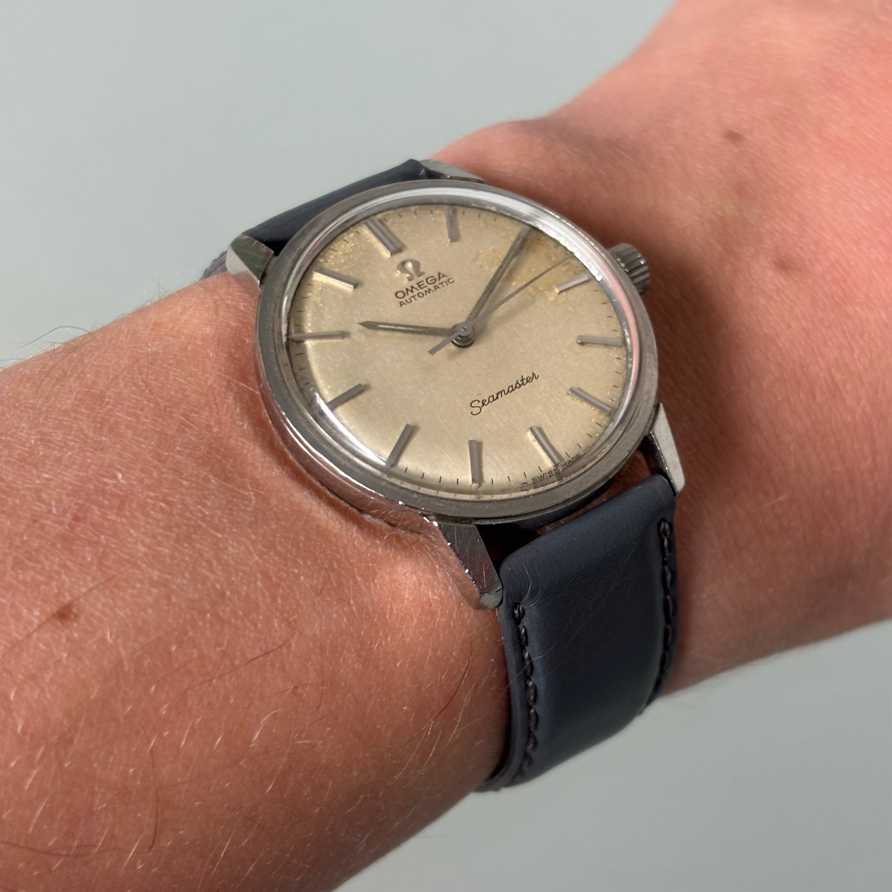 Omega Seamaster Patina Dial – Steel Case with Vintage Character