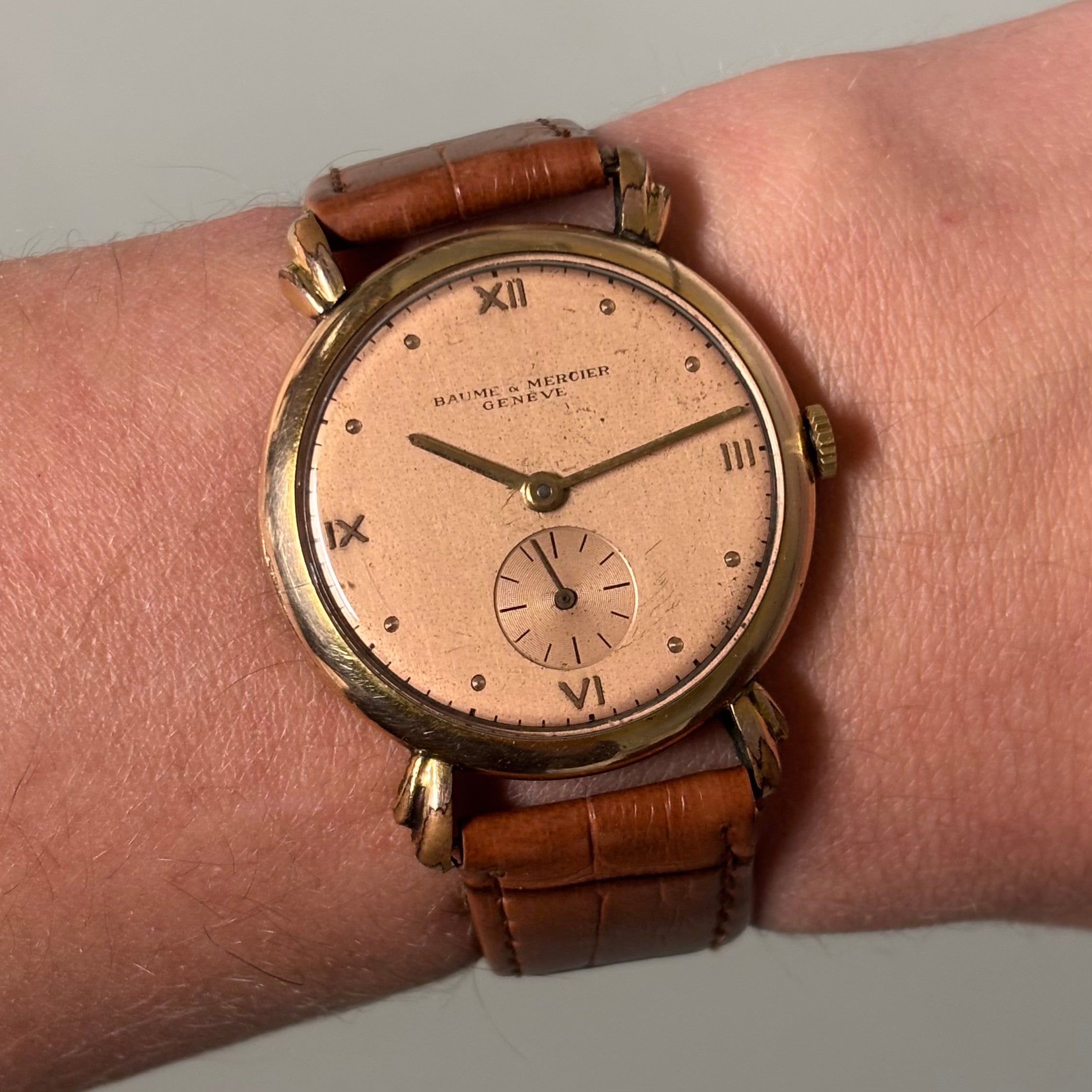 Baume & Mercier rare case & dial