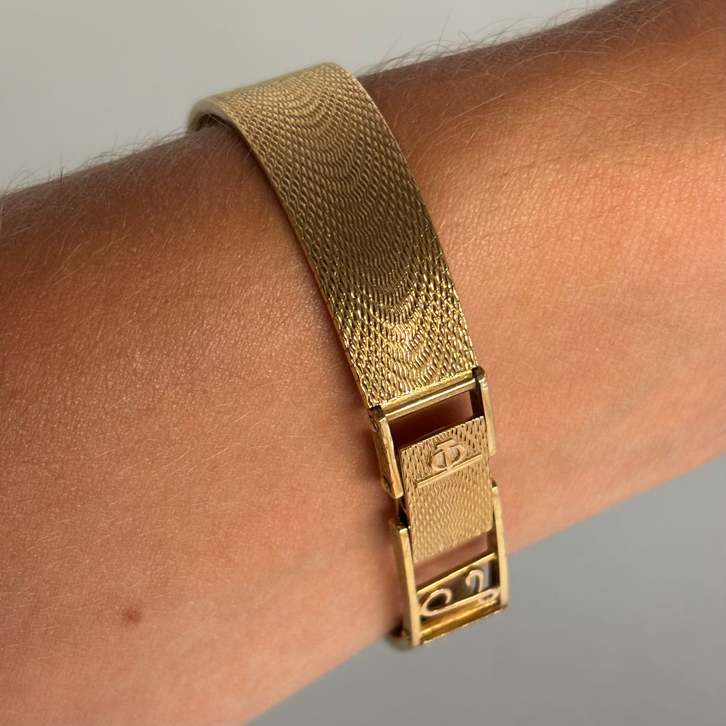Baume & Mercier 18k bracelet watch