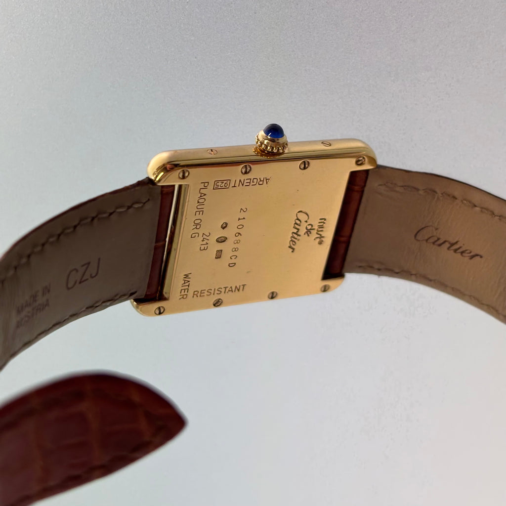 Cartier Tank XL with strap & clasp