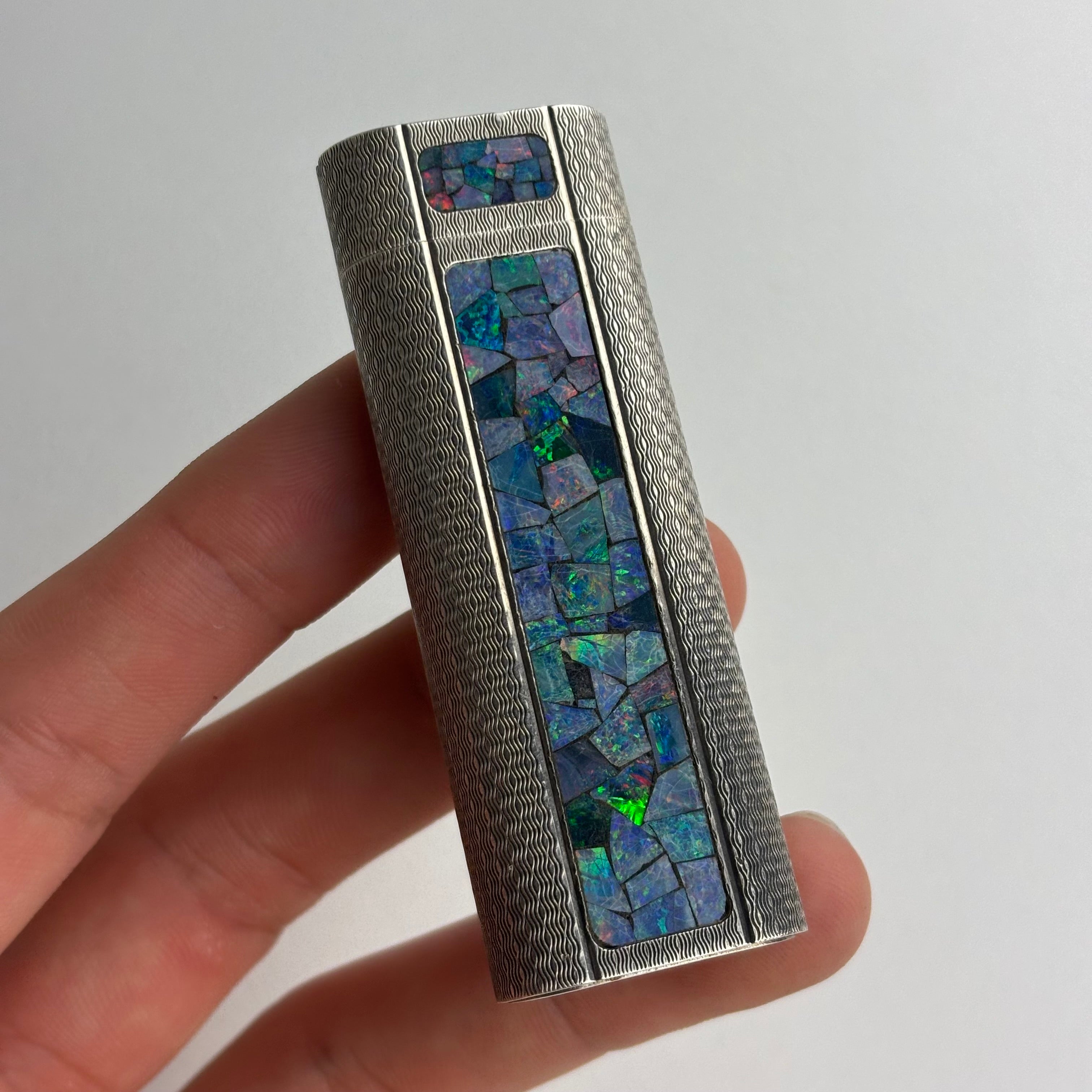 Cartier opal lighter full set