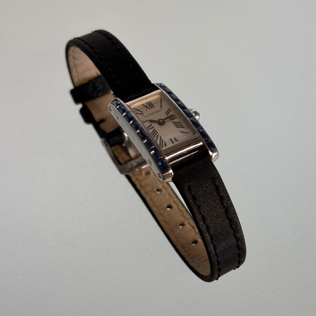 Cartier Tank Lanieres factory baguettes