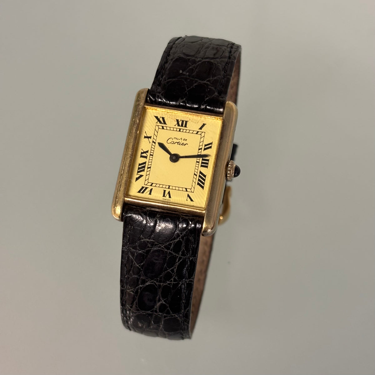 Cartier Tank GM with original strap & buckle