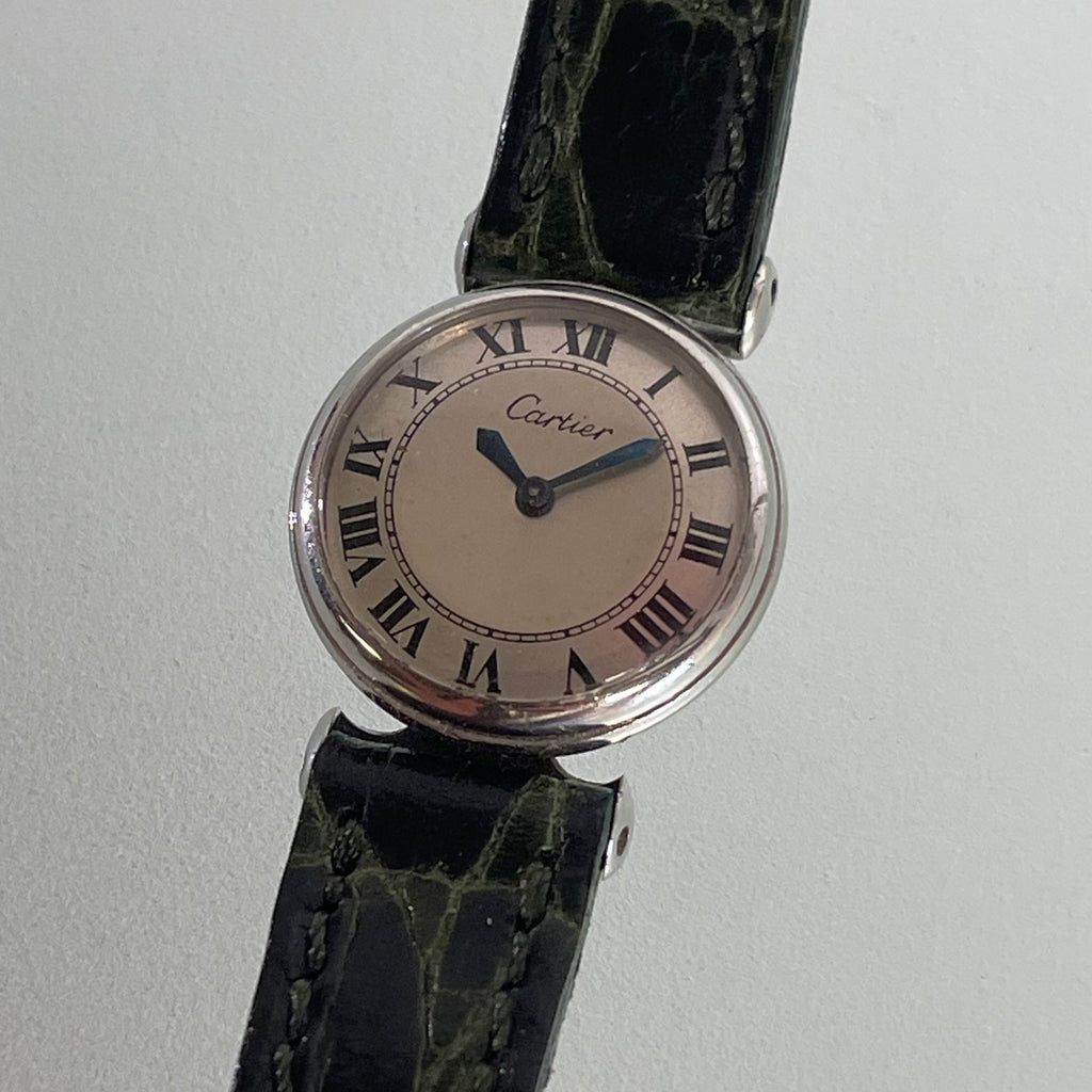 Cartier x Jaeger LeCoultre Steel Duoplan