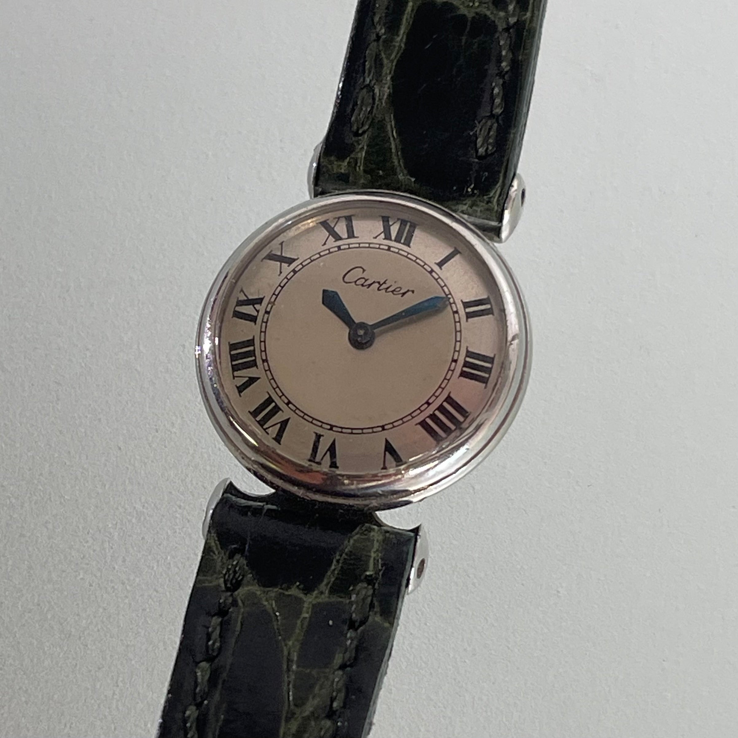 Cartier x Jaeger LeCoultre Steel Duoplan