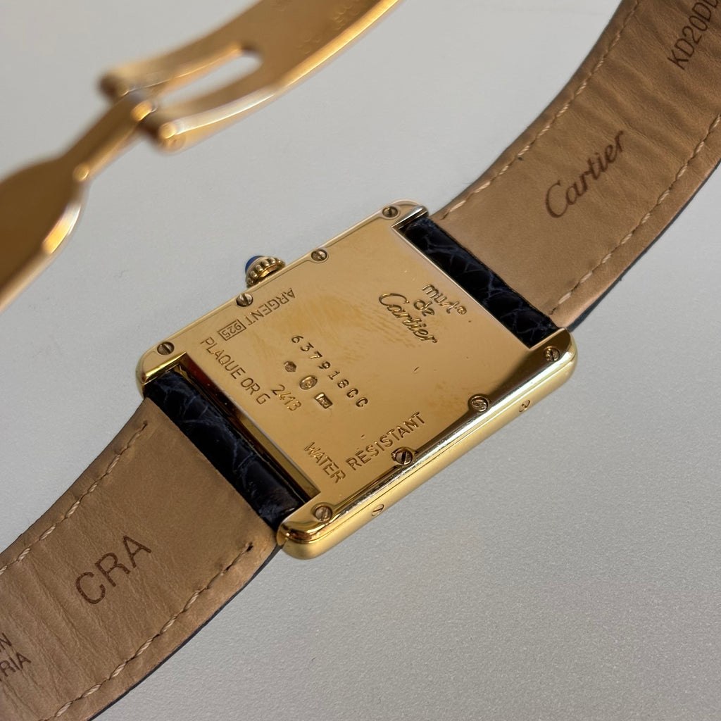 Cartier Tank XL with original strap & clasp