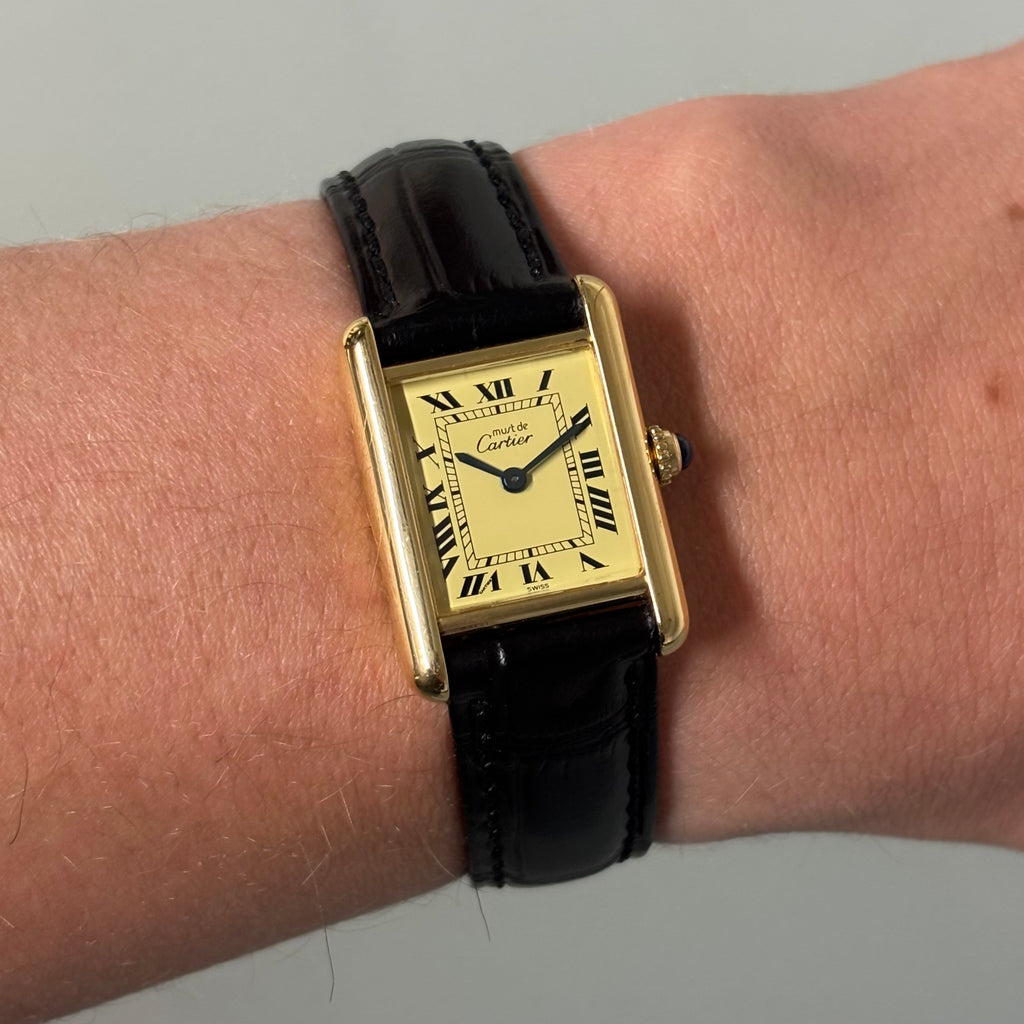 Cartier Tank PM with original buckle