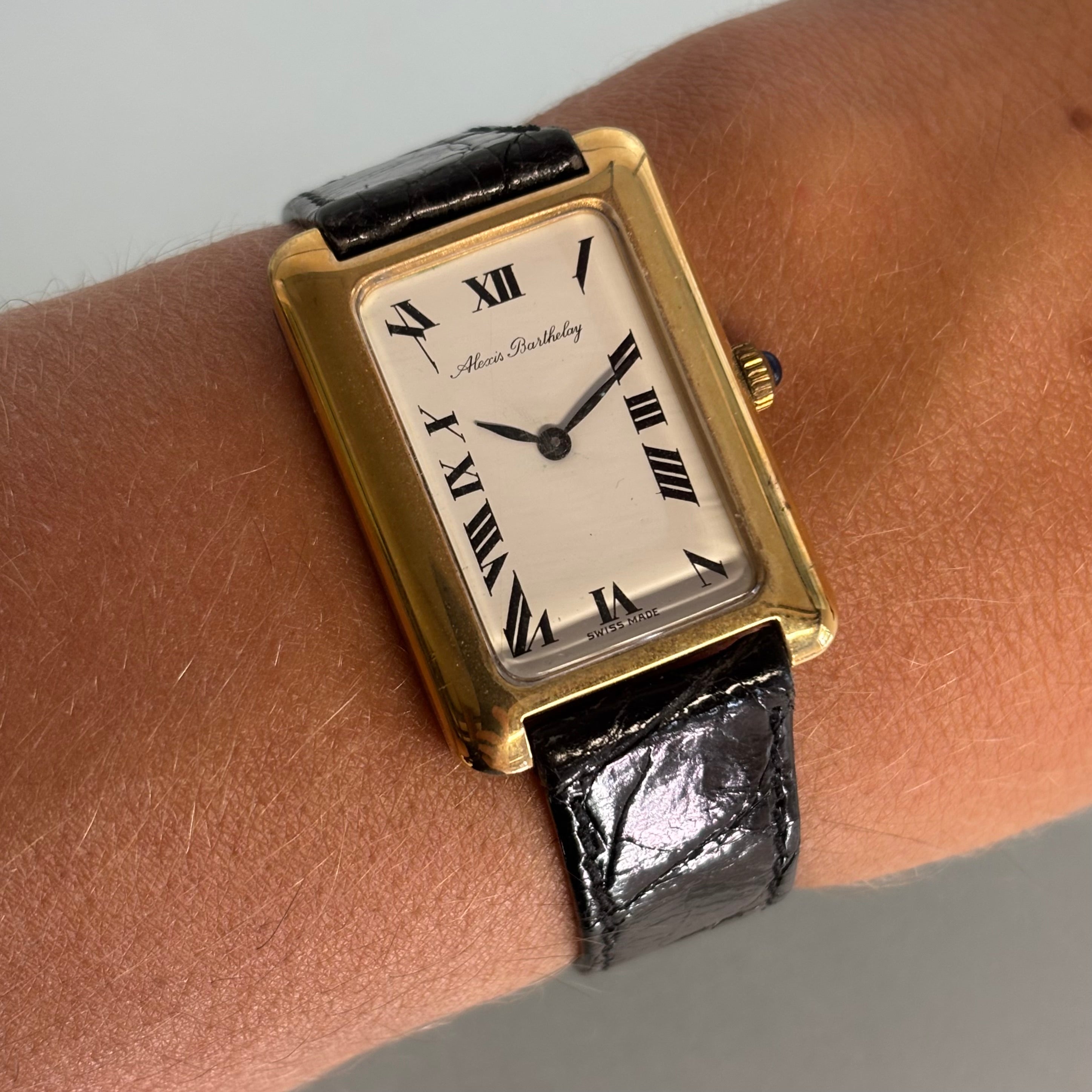 Barthelay Tank Silver Goldplating