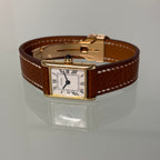 Cartier Tank 1960s with original 18k deployant & box