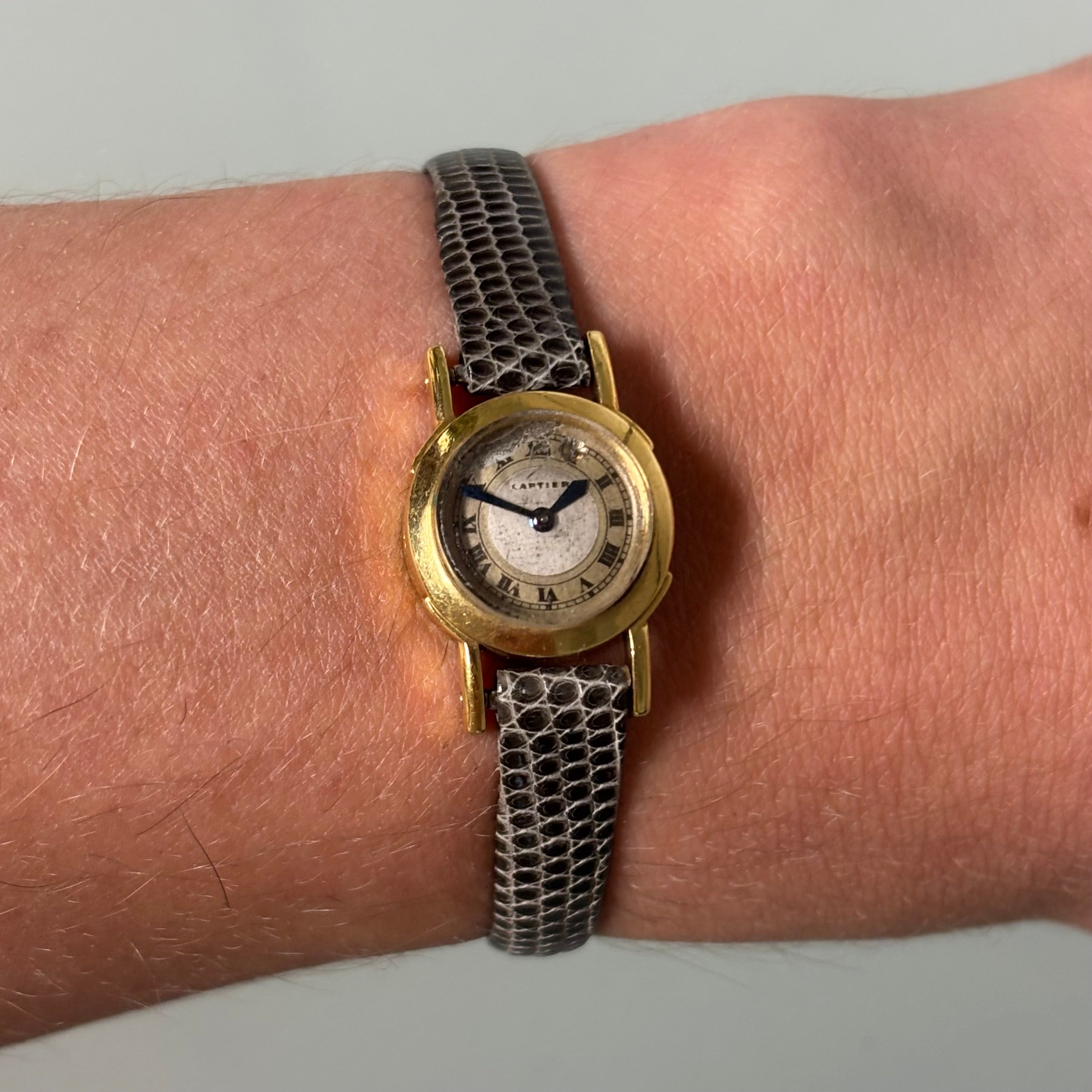 Cartier Jaeger LeCoultre Duoplan 18k