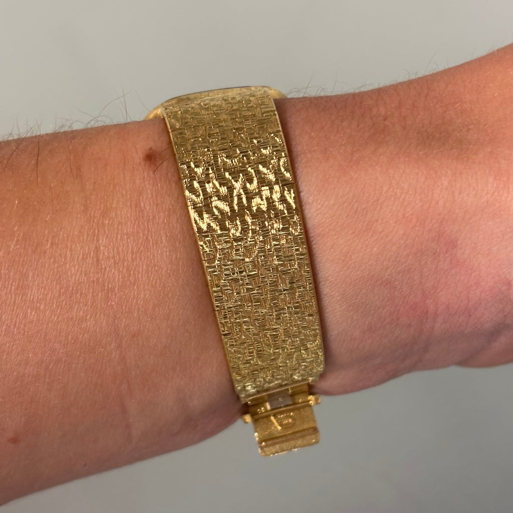 Piaget 18k gold Assymetric Lapis Full Set