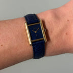 Cartier Tank Pm Lapis lacquer dial