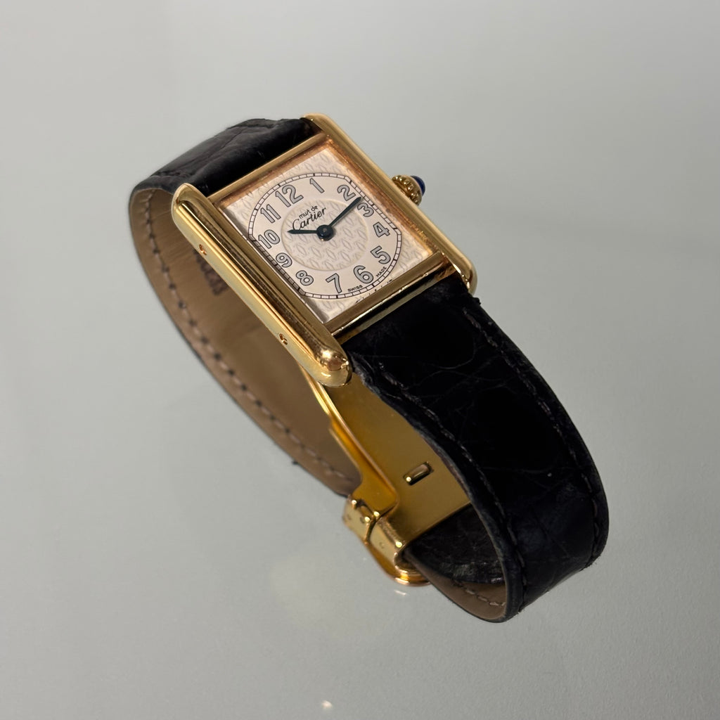 Cartier Tank MM with original strap & clasp
