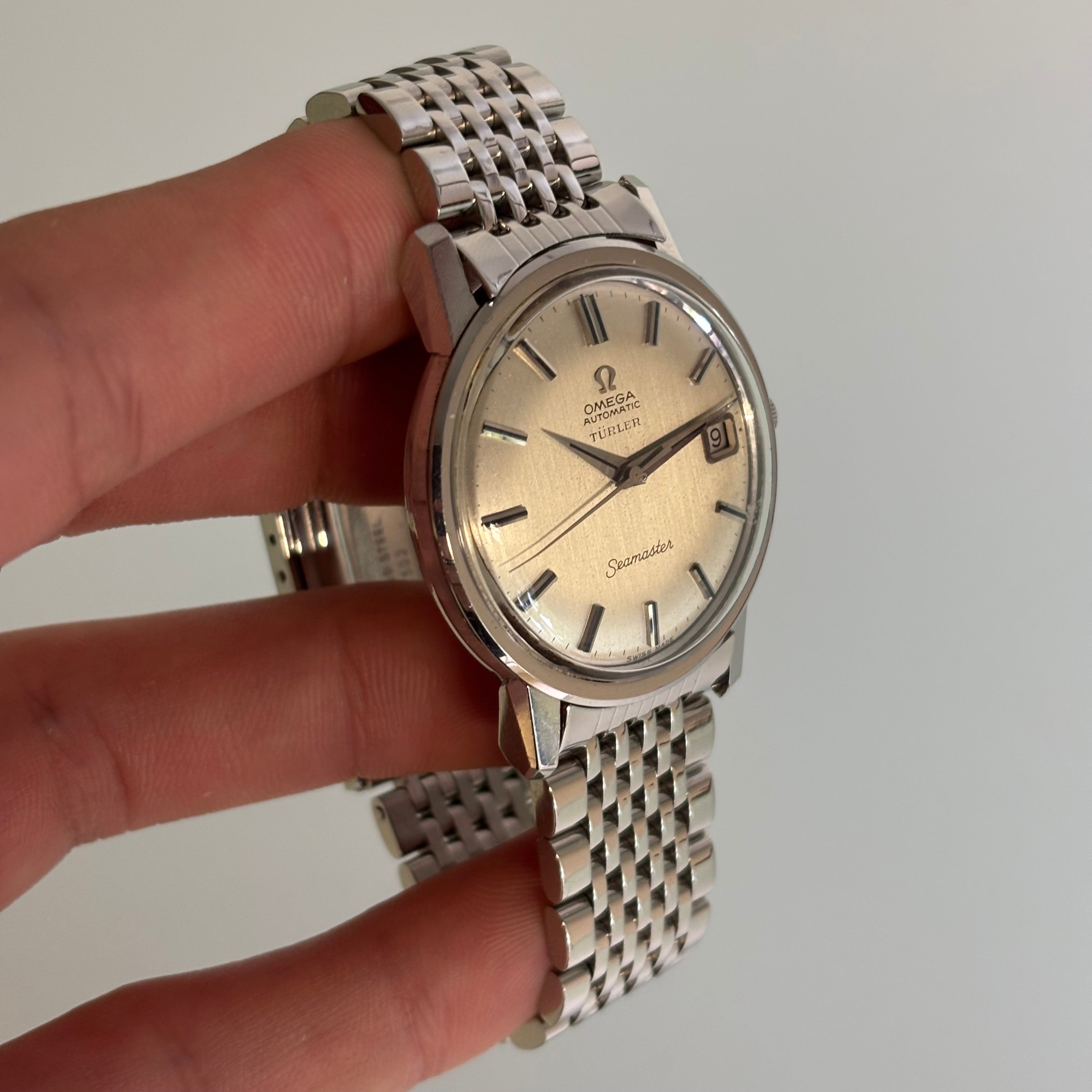 Omega Seamaster Türler with bracelet