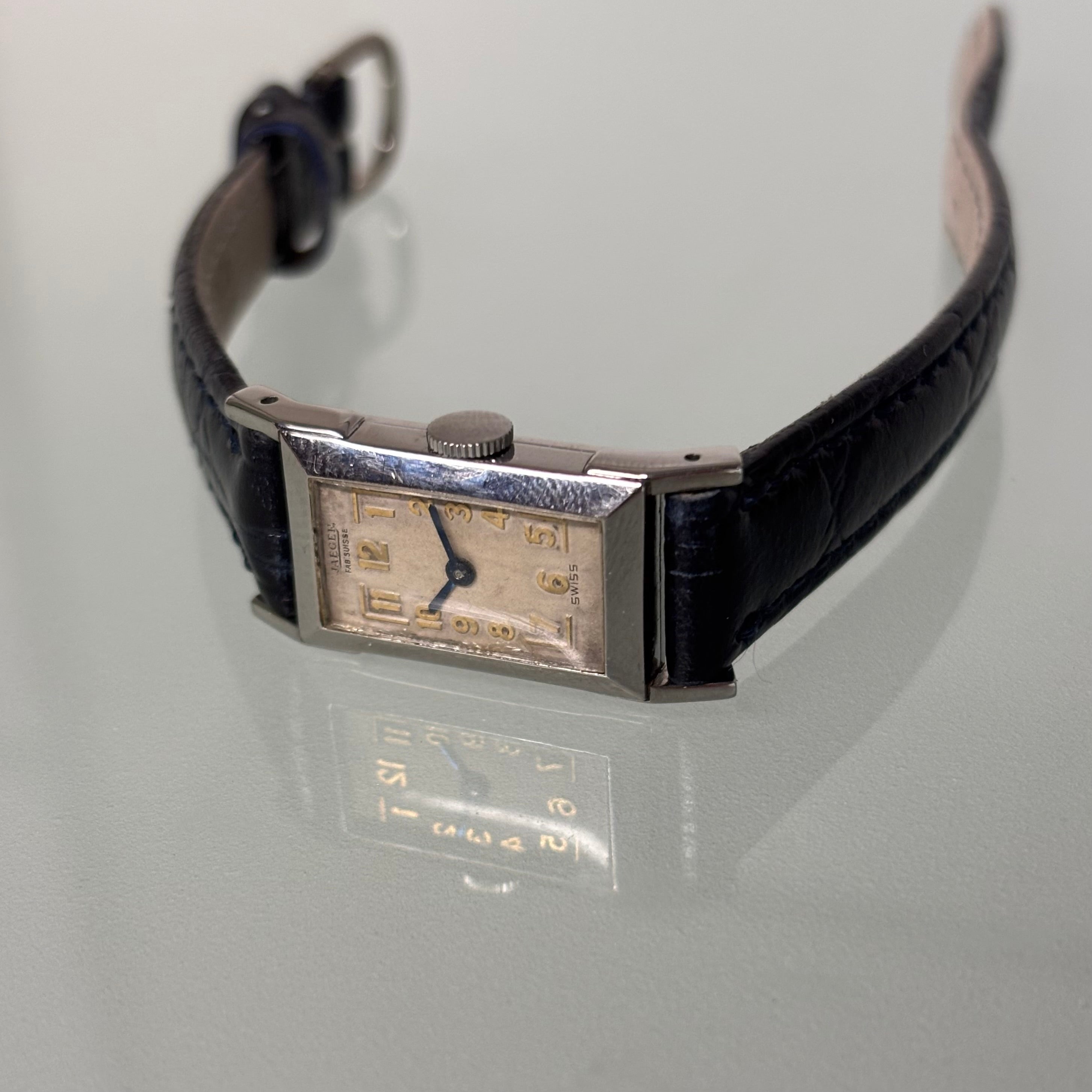 Jaeger LeCoultre Steel Ladies Vintage Watch