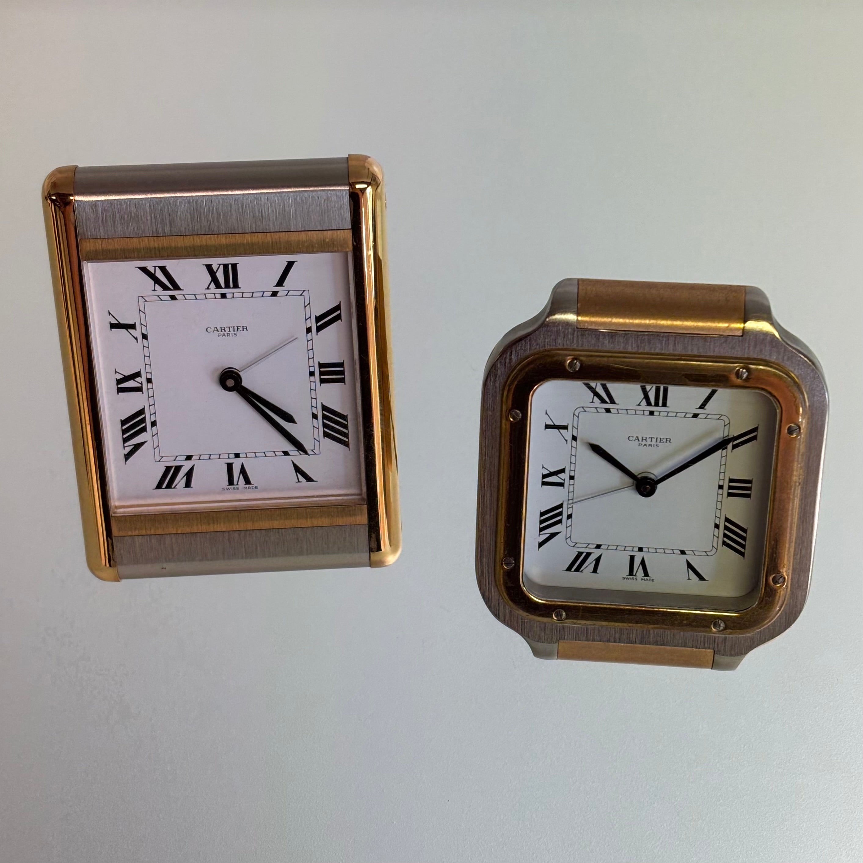 Cartier Tank TableClock