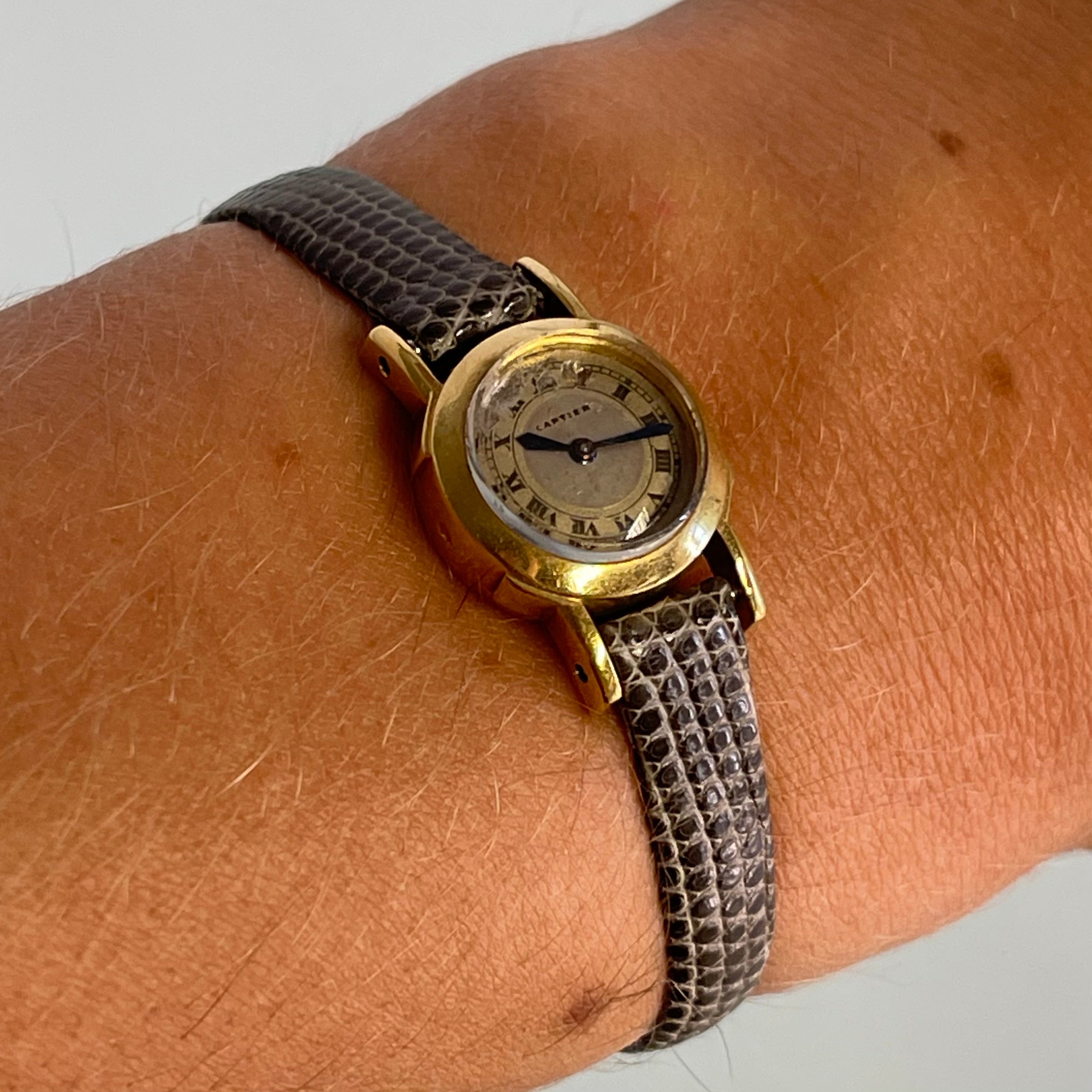 Cartier Jaeger LeCoulre 18k Duoplan