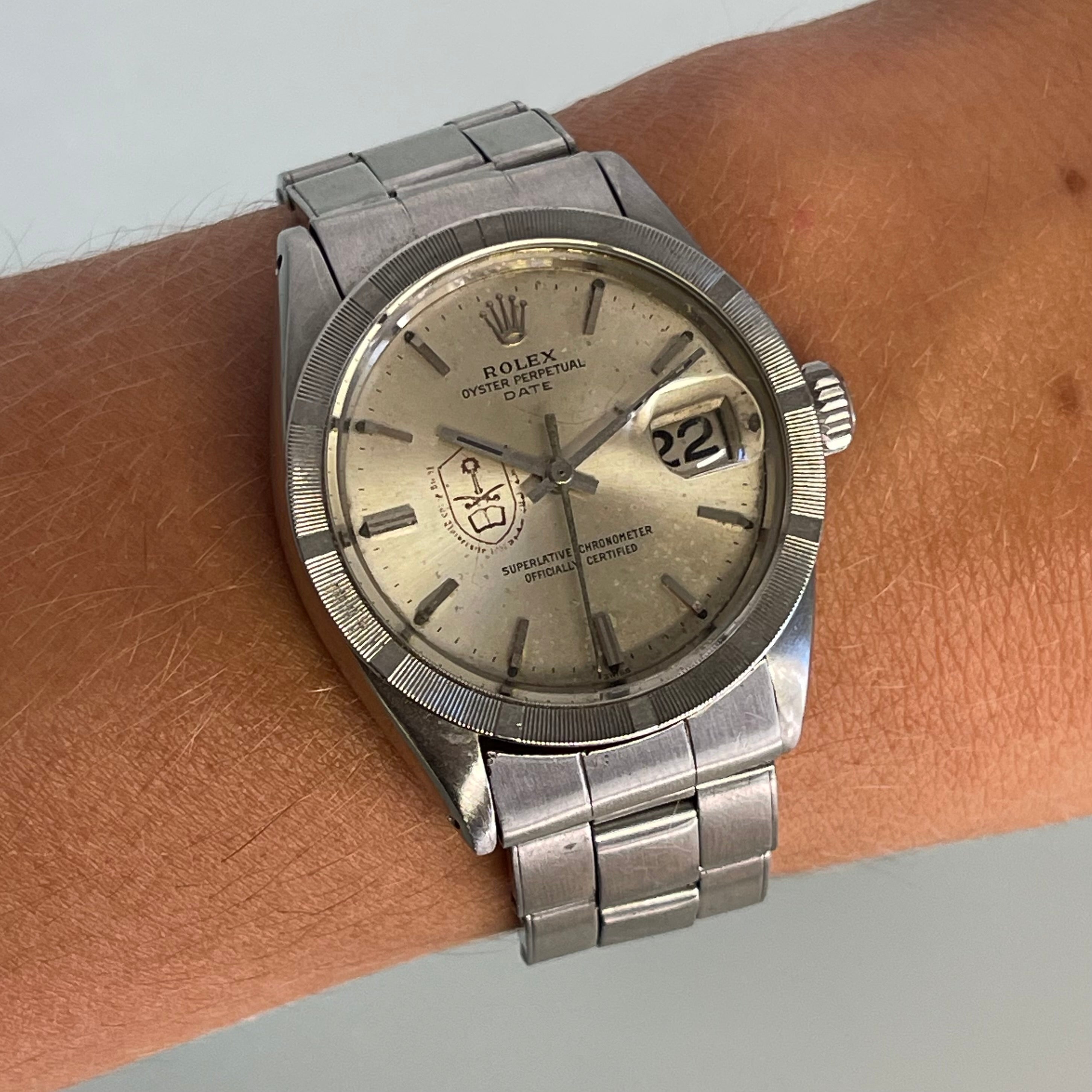 Rolex Saudi University signed Dial