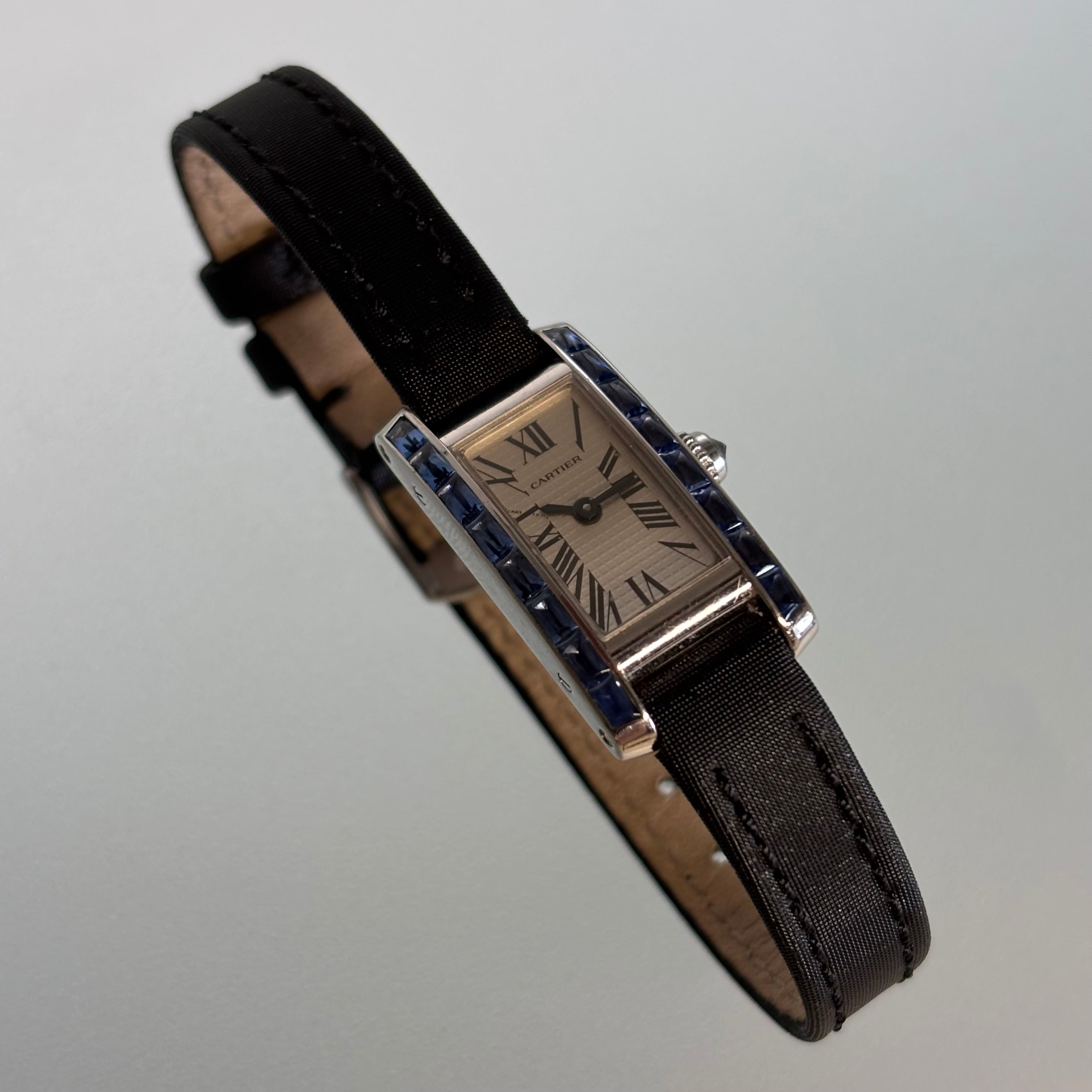 Cartier Tank Lanieres factory baguettes
