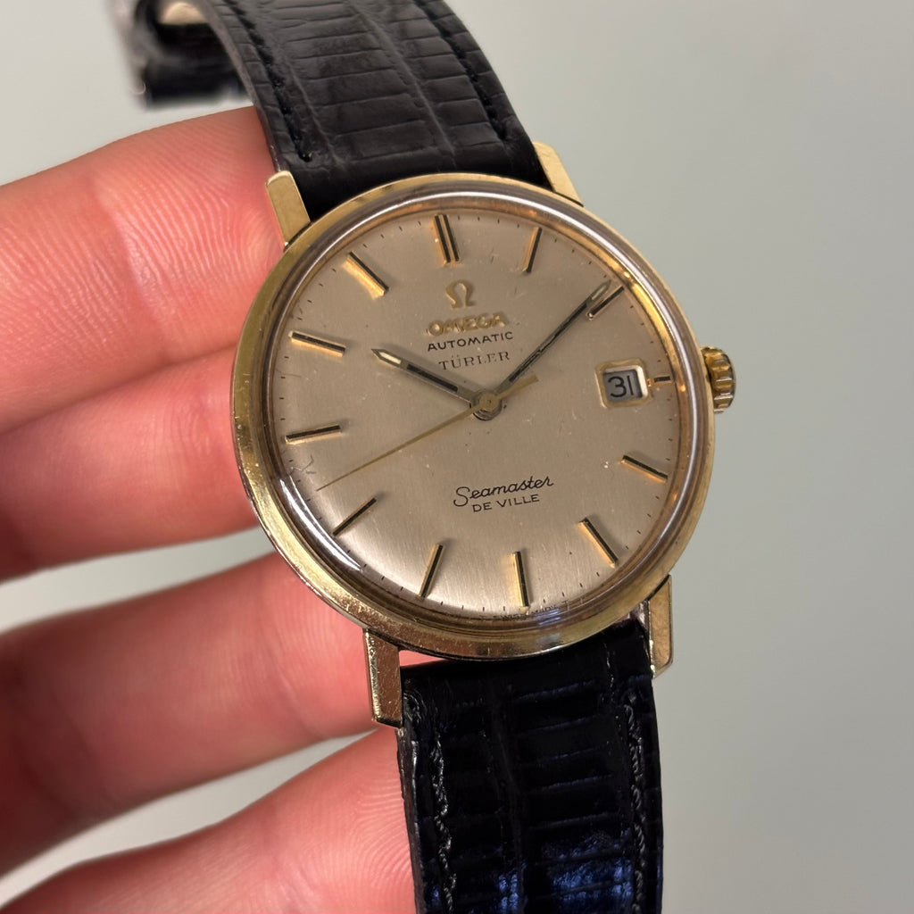 Omega Seamaster Deville Türler signed