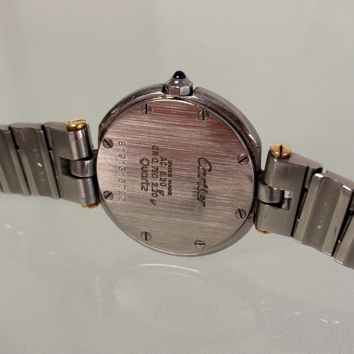 Cartier Santos Vendome Gold/Steel ghost dial