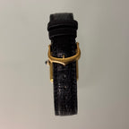 Cartier Tank PM Black dial with buckle