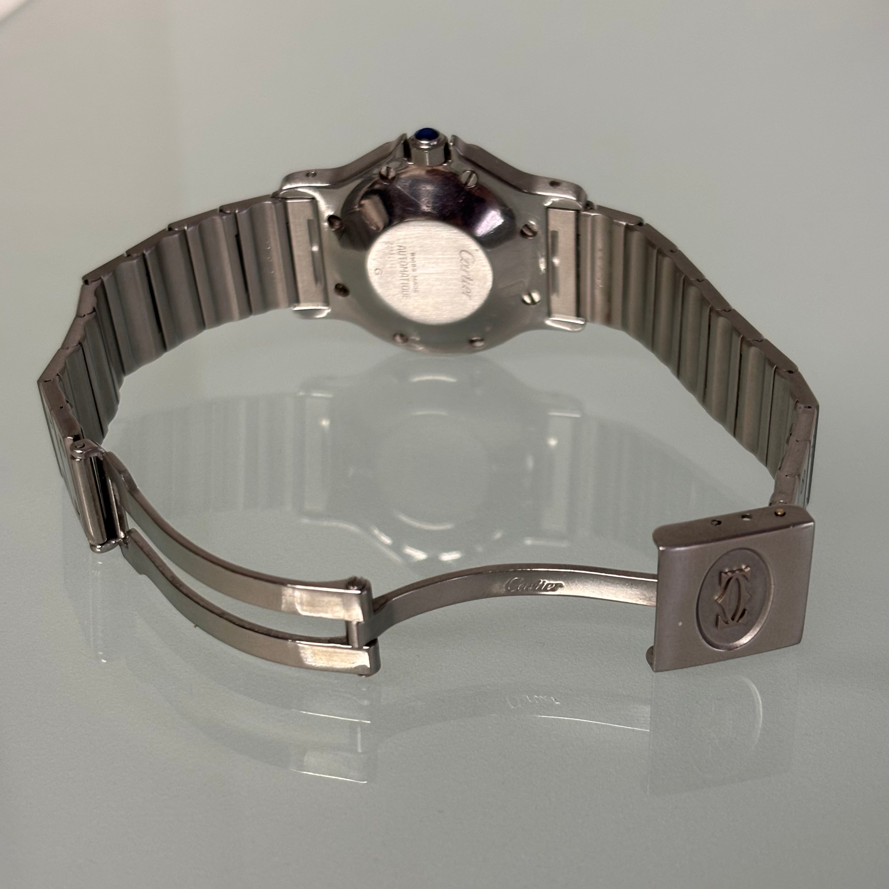 Cartier Santos Octagon Automatic GM Steel