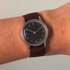 Longines Calatrava black Breguet dial