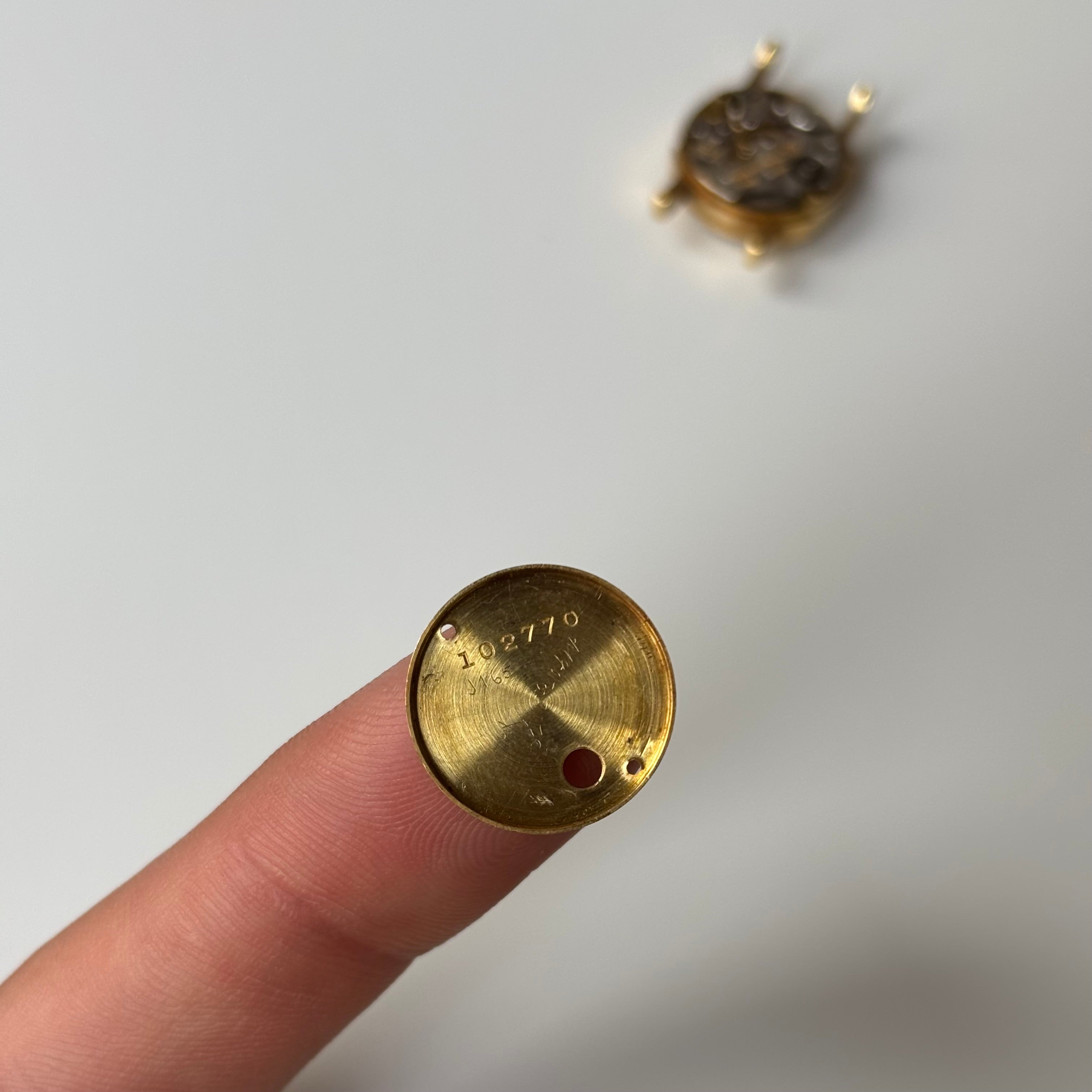 Cartier Jaeger LeCoultre Duoplan 18k