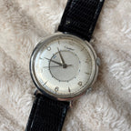 Cartier Memovox Jaeger-LeCoultre Steel Vintage Watch