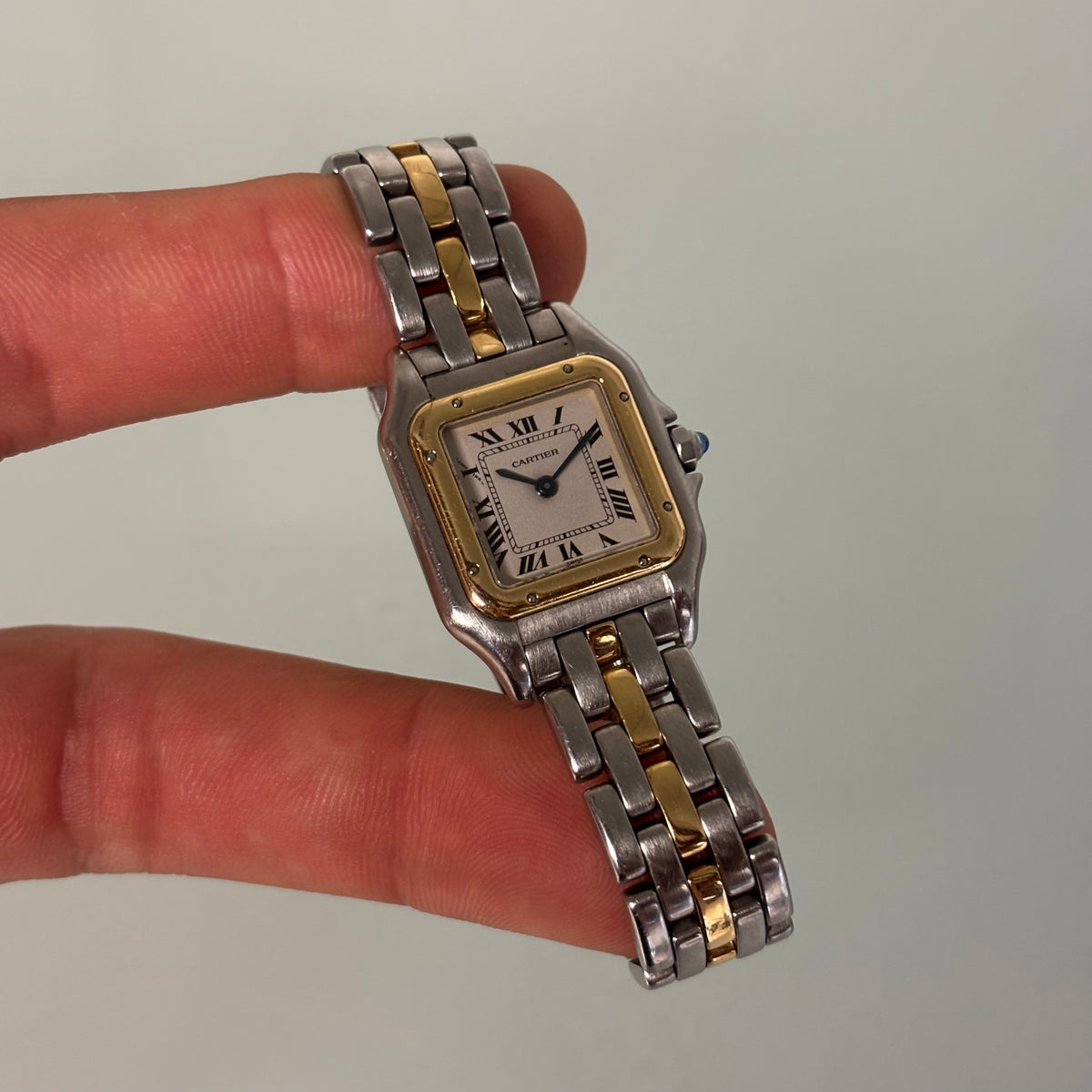Cartier Panthère Gold/Steel 1-row bracelet