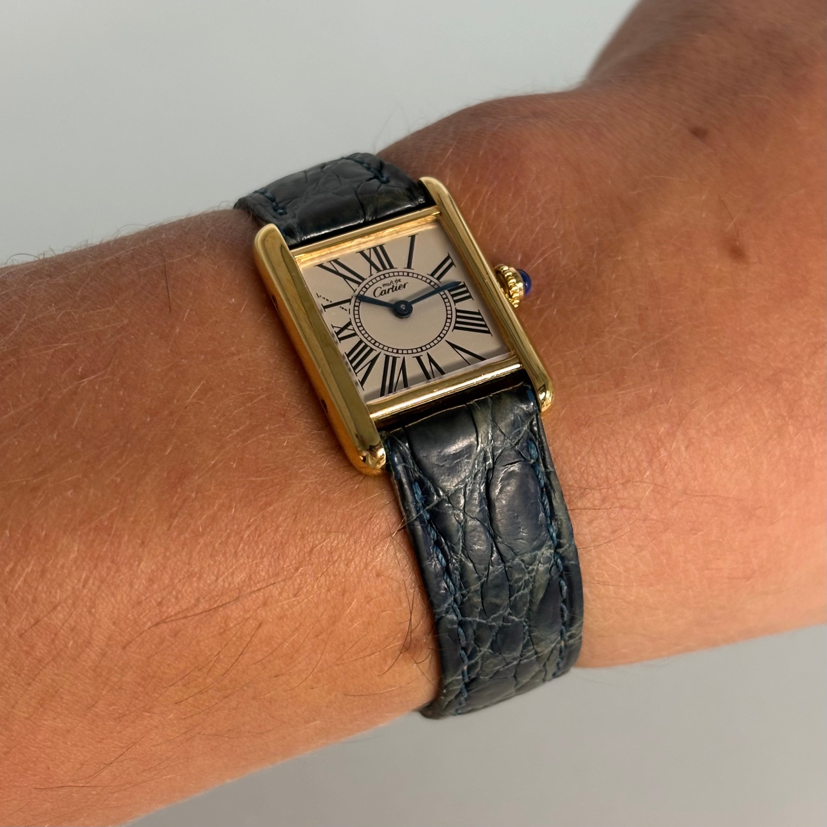 Cartier Tank PM Opaline