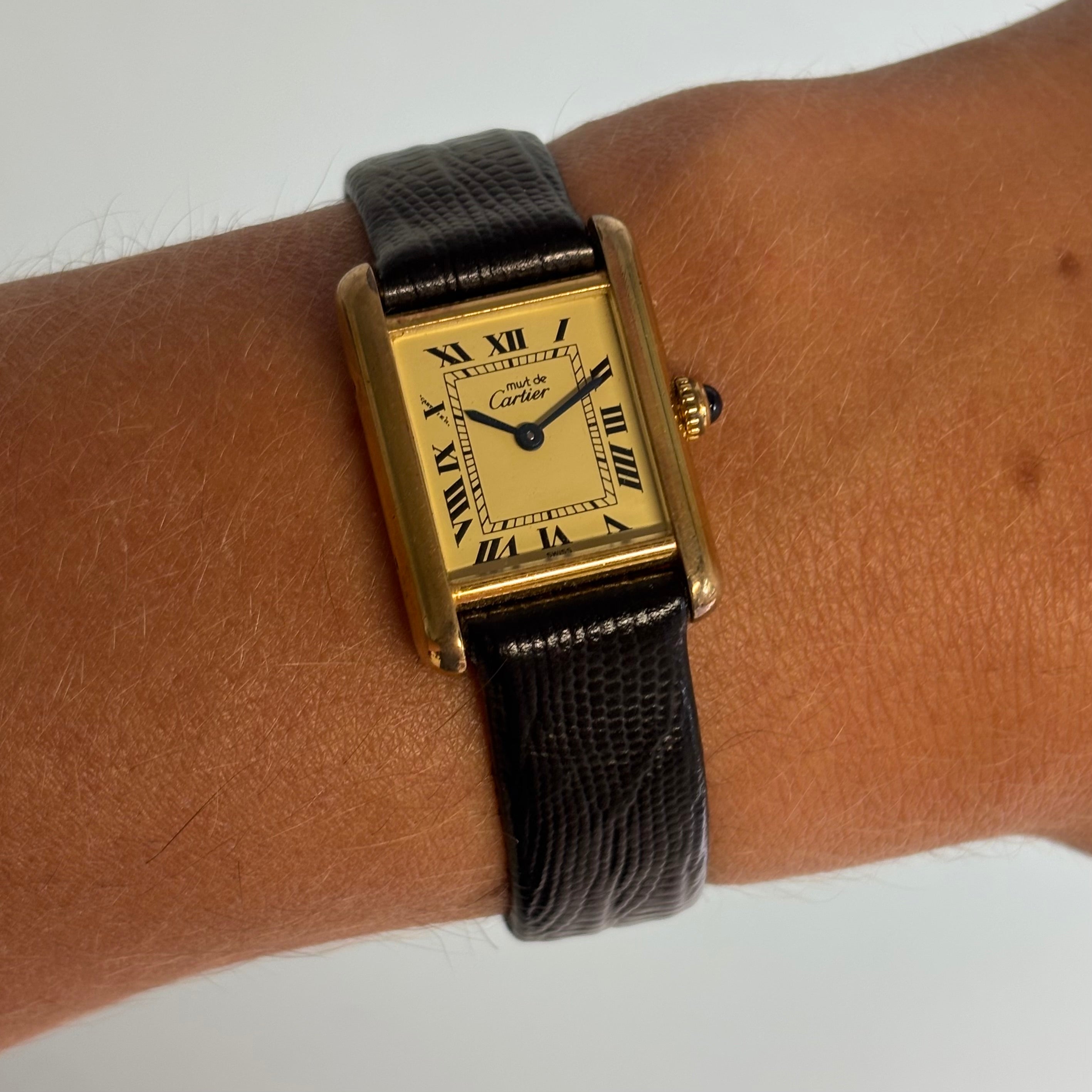 Cartier Tank PM 1613 with buckle