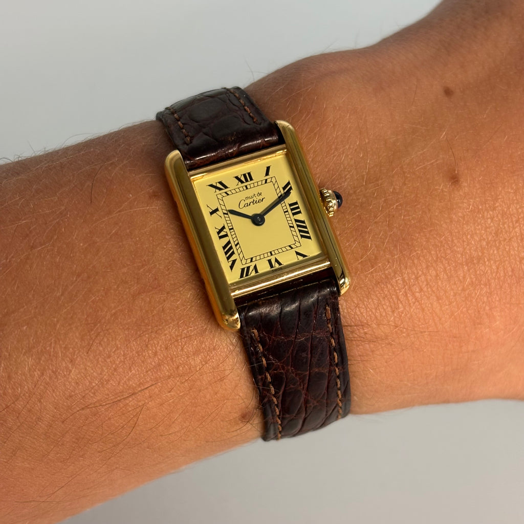 Cartier Tank PM with buckle