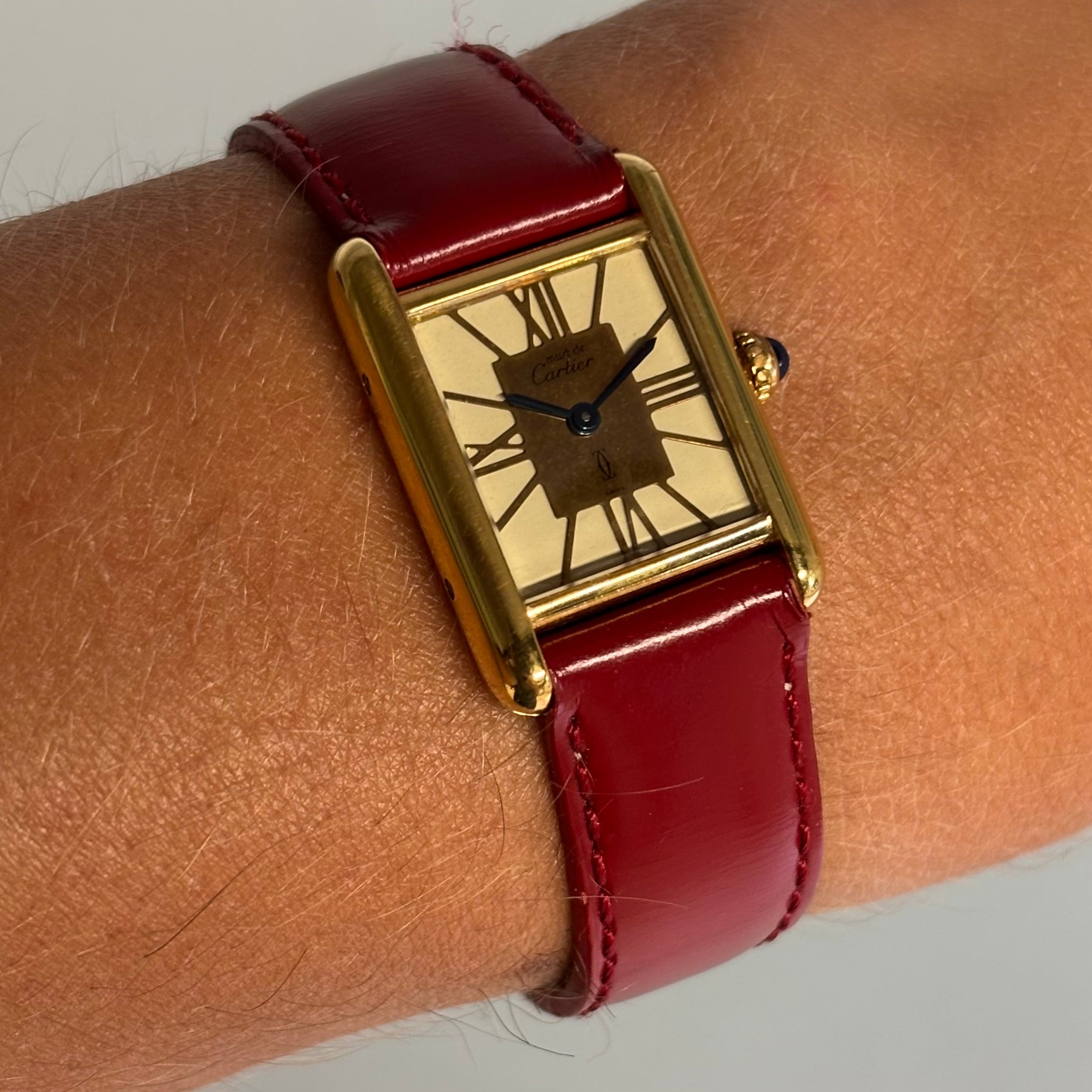 Cartier Tank PM with buckle