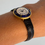 Alexis Barthelay Enamel Wristwatch – Guilloche Enamel Bezel