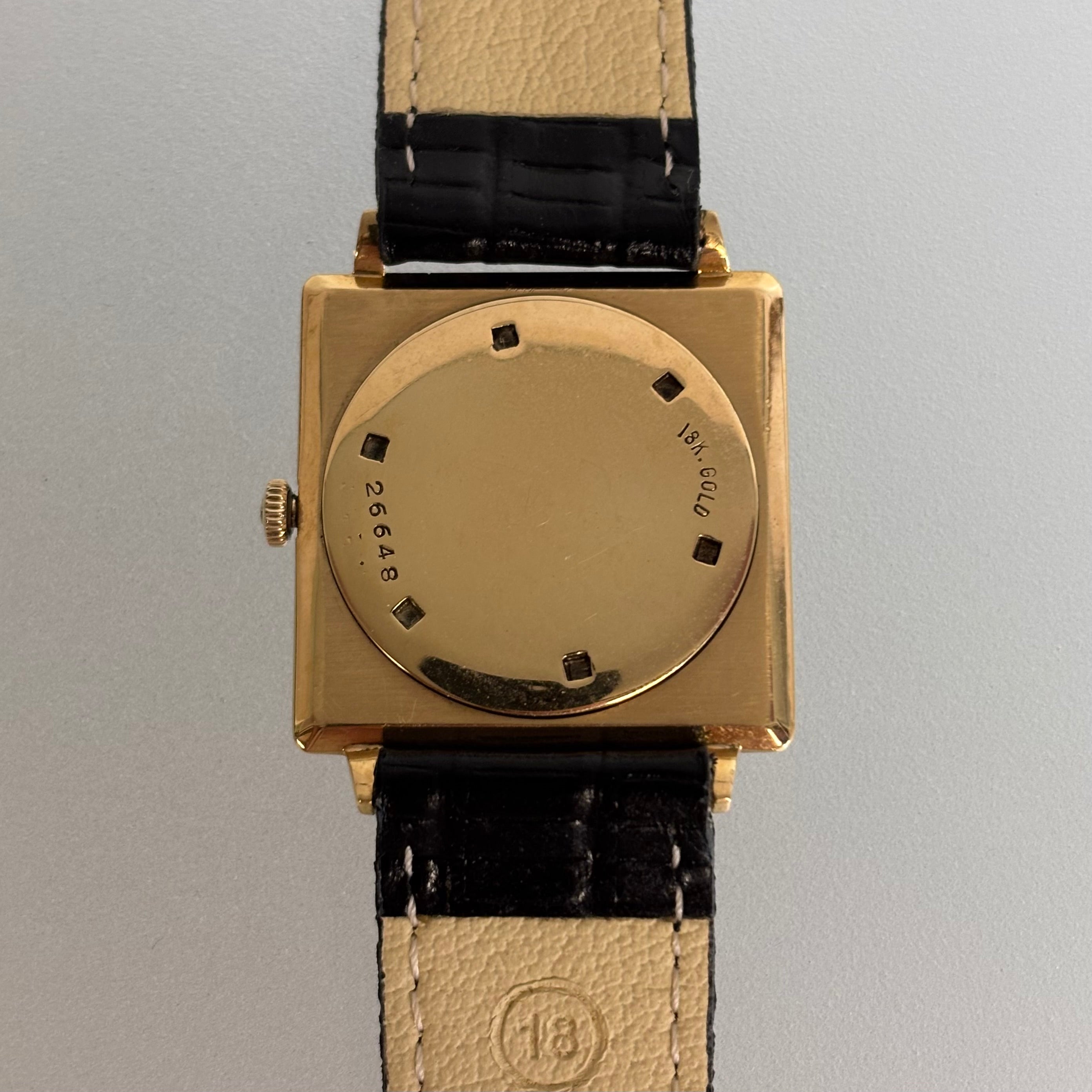 Universal Genève 18k Cartier signed
