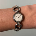 Alexis Barthelay Silver Bracelet Watch – 1970’s with Original Box