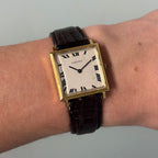 Cartier Bueche Girod 18k Square Tank
