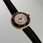 Alexis Barthelay Enamel Wristwatch – Guilloche Enamel Bezel