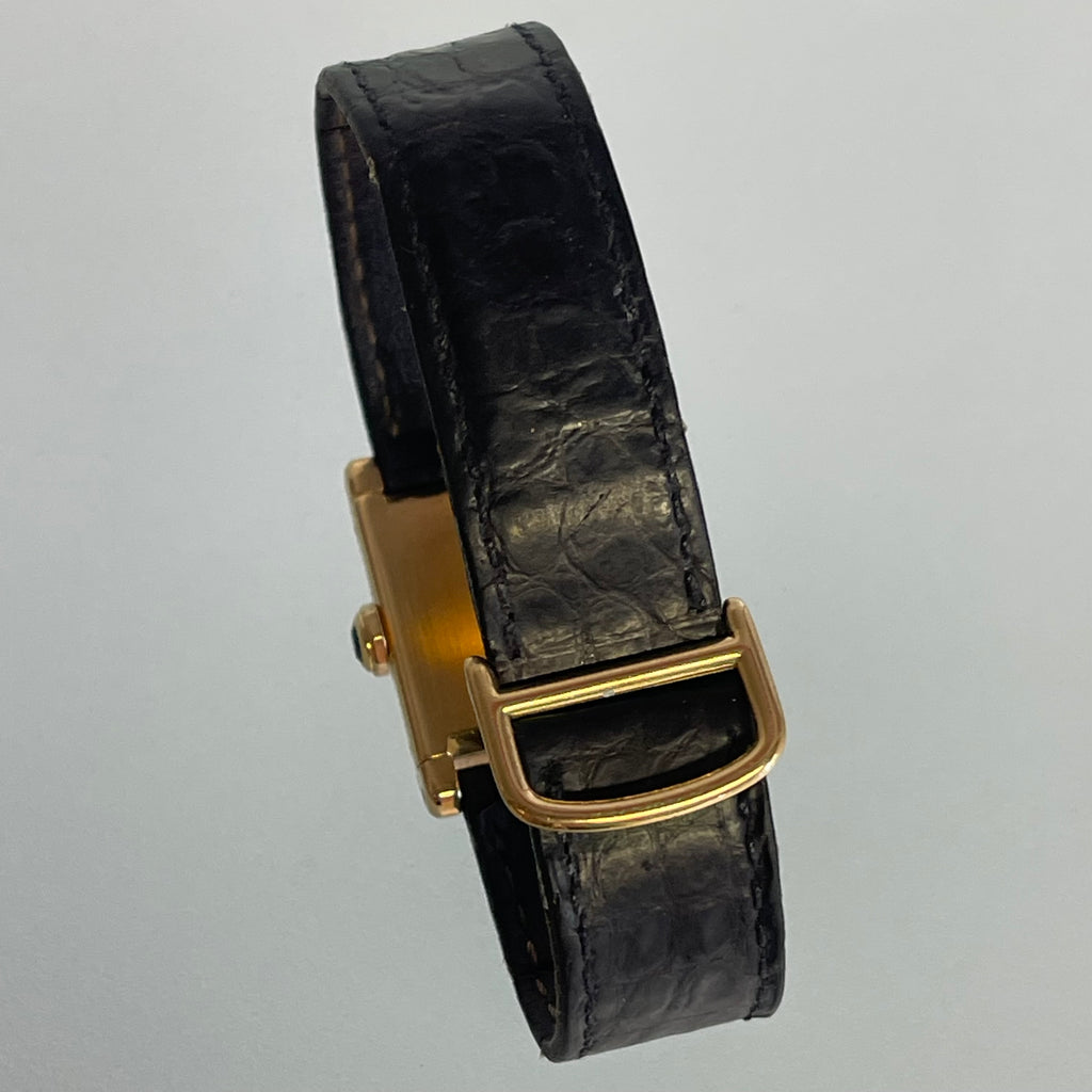 Cartier tank normale with clasp