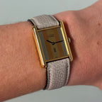 Cartier Tank GM Trinity with buckle