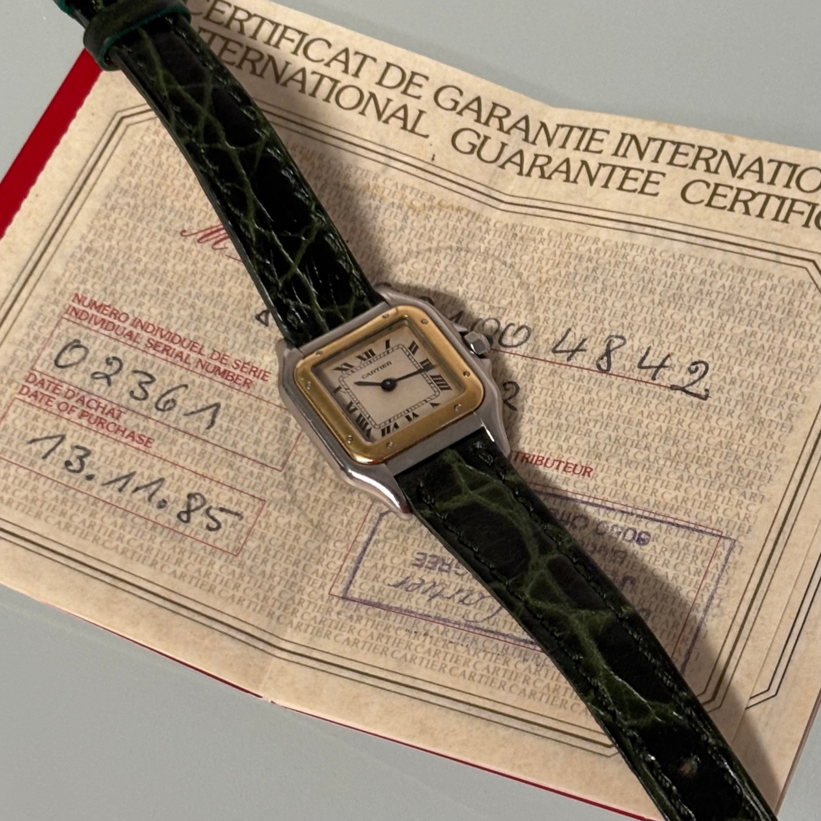 Cartier Panthere 66921 with original papers