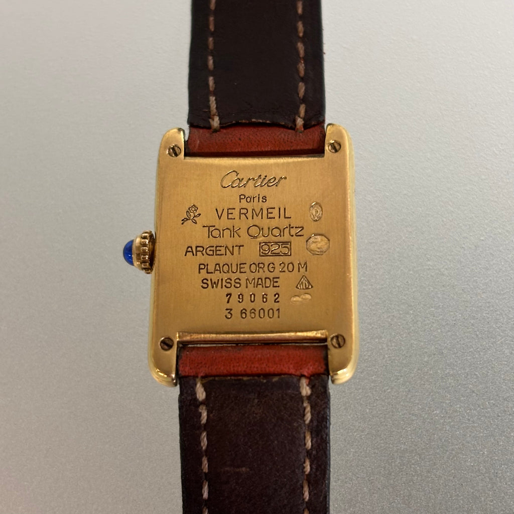 Cartier Tank PM with buckle