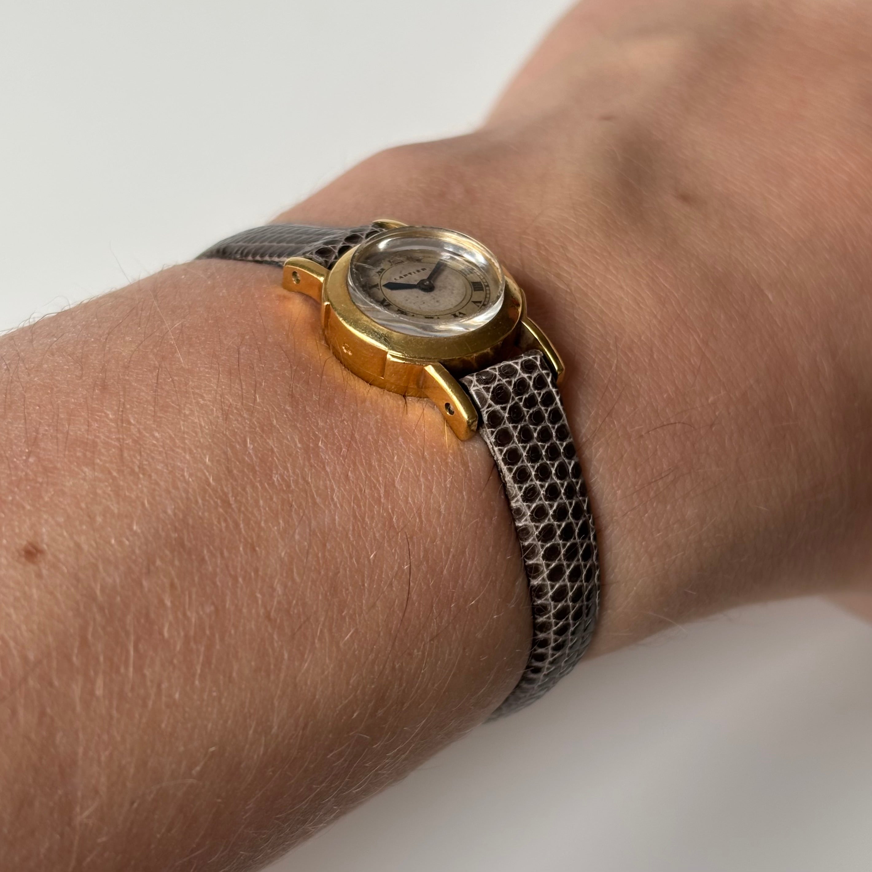 Cartier Jaeger LeCoultre Duoplan 18k