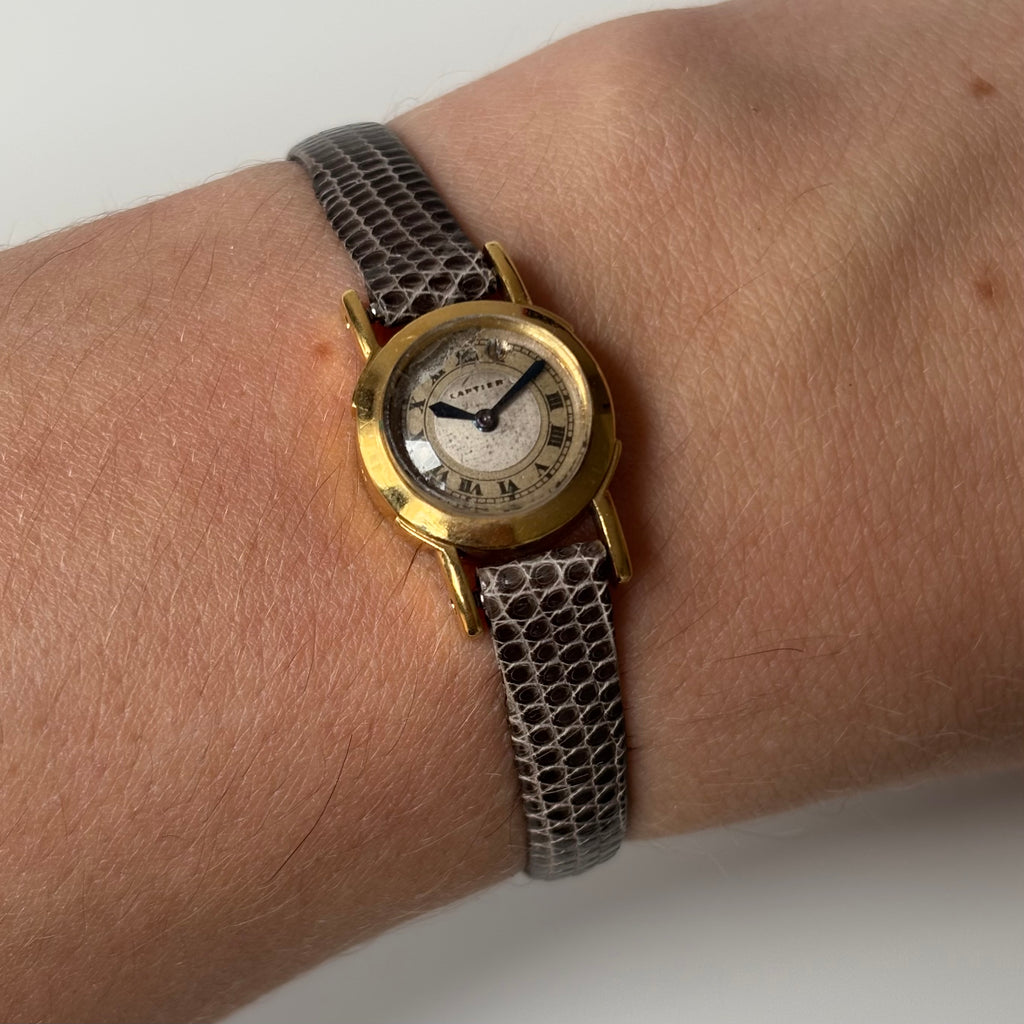 Cartier Jaeger LeCoultre Duoplan 18k