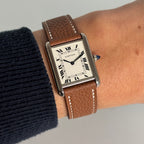 Cartier Tank Ref. 78086 White Gold Vintage Watch – Full Set