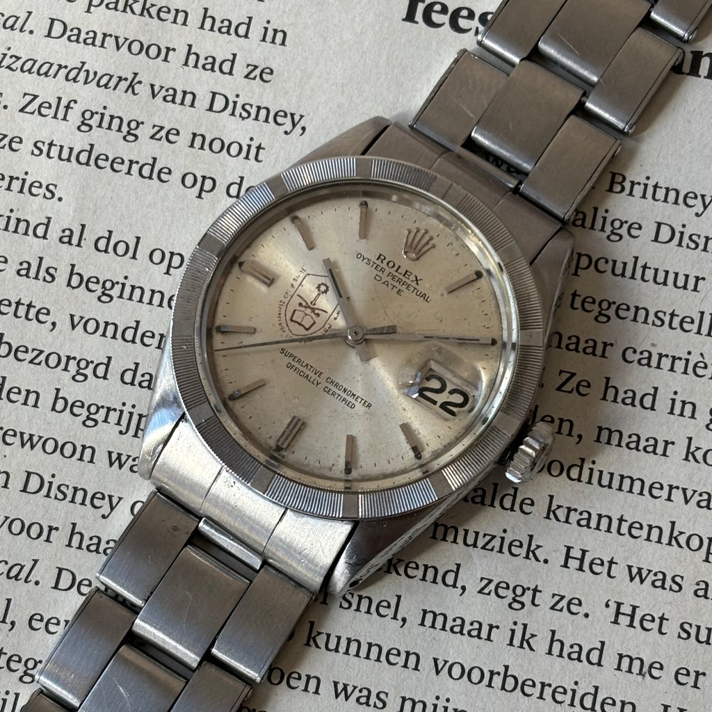 Rolex Date Ref. 1500 – Saudi University Dial, 34 mm Vintage