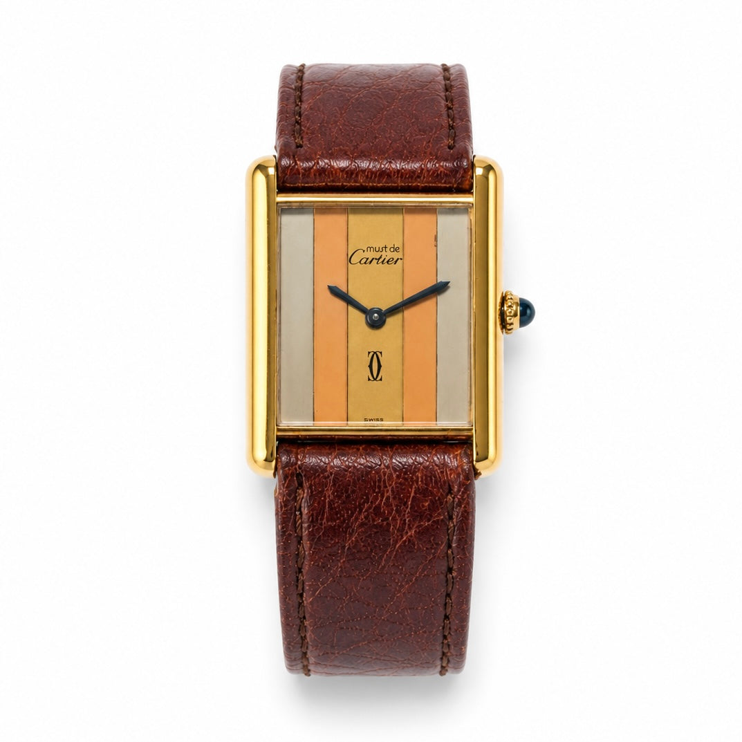 Cartier Tank GM with original buckle