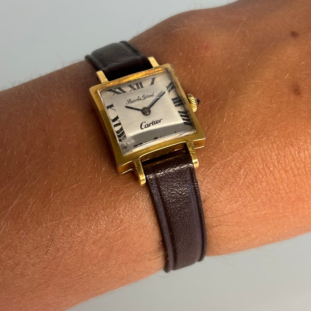 Beuche Girod 18k Cartier signed